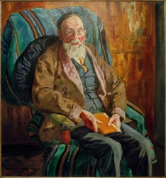Ritratto dello storico Albert Ruppersberg