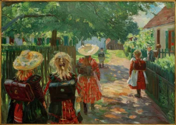 Strada per la scuola