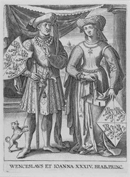 Venceslao I, duca di Lussemburgo e Giovanna, duchessa di Brabante