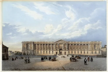 Colonnato del Louvre - in “Promenade dans Paris et ses environs”