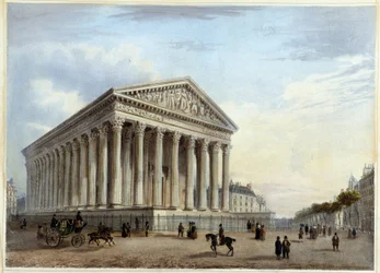 Eglise de la Madeleine - in "Promenade dans Paris et ses environs" di Jacottet et et Benoist, Paris