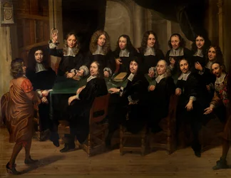 Il Consiglio della Gilda dei Chirurghi a Bruges