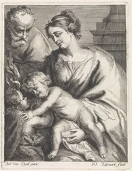 Sacra Famiglia con Giovanni
