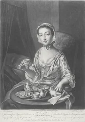 Mattina, inciso da Richard Houston, 1758