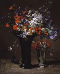 Natura morta. Dipinto di Philippe Rousseau (1816-1887) Collezione privata.