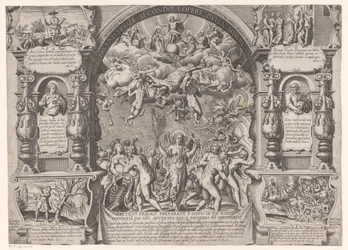 Giudizio Universale con prefigurazioni