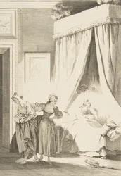 La Gageure des trois Commeres: La Servante, da Contes et nouvelles en vers