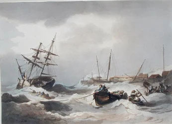 Tempesta al largo di Margate, da 