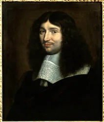 Ritratto di Jean Baptiste Colbert (1619-1683), intendente delle finanze di Luigi XIV. Dipinto di Philippe De Champaigne (1602-1674). Reims, Museo delle Belle Arti