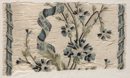 Due pezzi di ricamo, 1723-1774