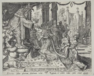 Ester incoronata da Assuero