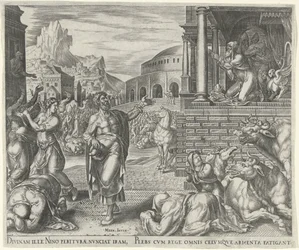 Giona predice la caduta di Ninive (Storia di Giona)