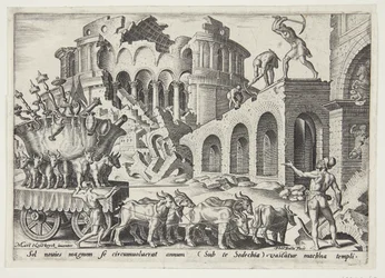 I Caldei portano via i tesori del tempio