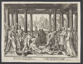 La sepoltura di Santo Stefano