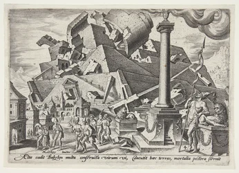 La distruzione della Torre di Babele e la dispersione dei popoli
