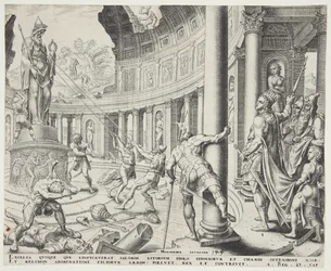 La distruzione del tempio di Astarte, Chemosh e Milcom