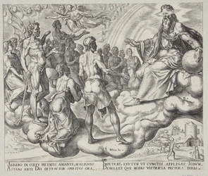 I figli di Dio, Satana tra loro, si presentano davanti al Signore