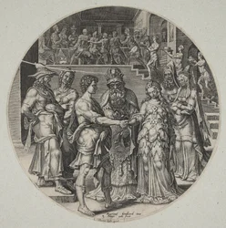 Il matrimonio di Sansone e la donna filistea