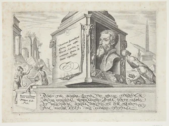 Titolo, al centro il ritratto di Heemskerck