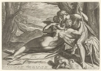 Venere e Adone con Amore