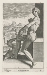 Dio del mare Portunus