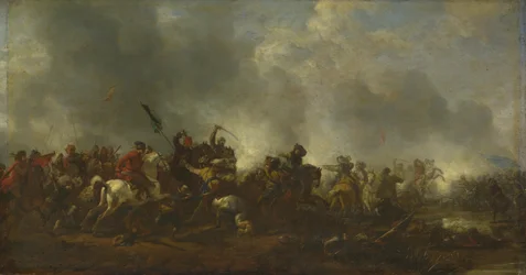 Cavalleria che attacca la fanteria, 1656-1668