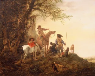 Cacciatori a riposo