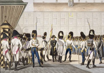 I nuovi granatieri imperiali reali austriaci dopo le guerre napoleoniche