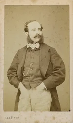 Ritratto del violinista e compositore Adolphe Blanc