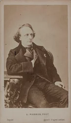 Ritratto del pianista e compositore Henry Litolff 1818-1891