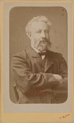 Ritratto di Jules Verne 1828-1905, c. 1870