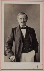 Ritratto del compositore Antoine Elwart 1808-1877, ca 1860