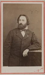 Ritratto del pianista e compositore Émile Prudent 1817-1863, ca 1860