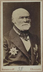 Ritratto di Nikolay Ivanovich Pirogov 1810-1881