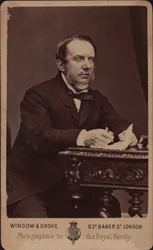 Ritratto del compositore Michael William Balfe 1808-1870