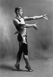 Vaslav Nijinsky come un fauno