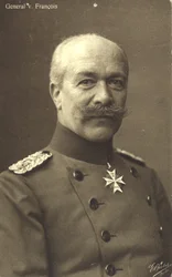 Hermann von Francois, generale di fanteria tedesco della Prima Guerra Mondiale