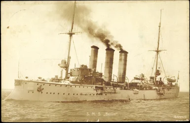 Foto Navi da guerra Germania, S. M. S. Berlino