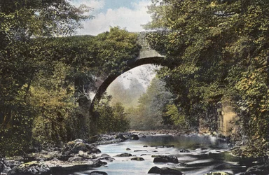 Irlanda: Ponte Dargle, Contea di Wicklow