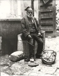 Un venditore di pesce, da 