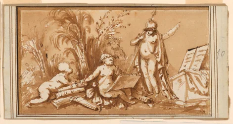 Progetto per un fregio con l