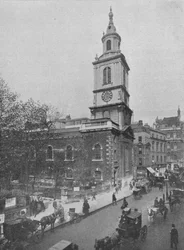 Chiesa di St Botolph-without-Bishopsgate, Città di Londra, c1890 1911