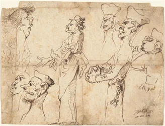 Caricature di Chierici e Preti