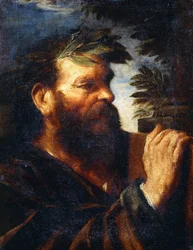 Testa di un saggio