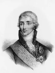 Ritratto di Joseph Fouché (1759-1820), statista francese e Ministro della Polizia sotto Napoleone I (incisione)
