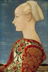 Profilo di una giovane donna