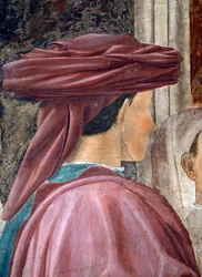 La leggenda della Vera Croce (dettaglio di Re Salomone)