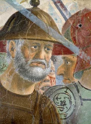 La Leggenda della Vera Croce, la Battaglia di Eraclio e Cosroe (dettaglio)