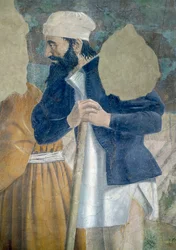 La leggenda della Vera Croce (dettaglio di uno spettatore)