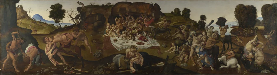 La lotta tra i Lapiti e i Centauri, c. 1500-1515